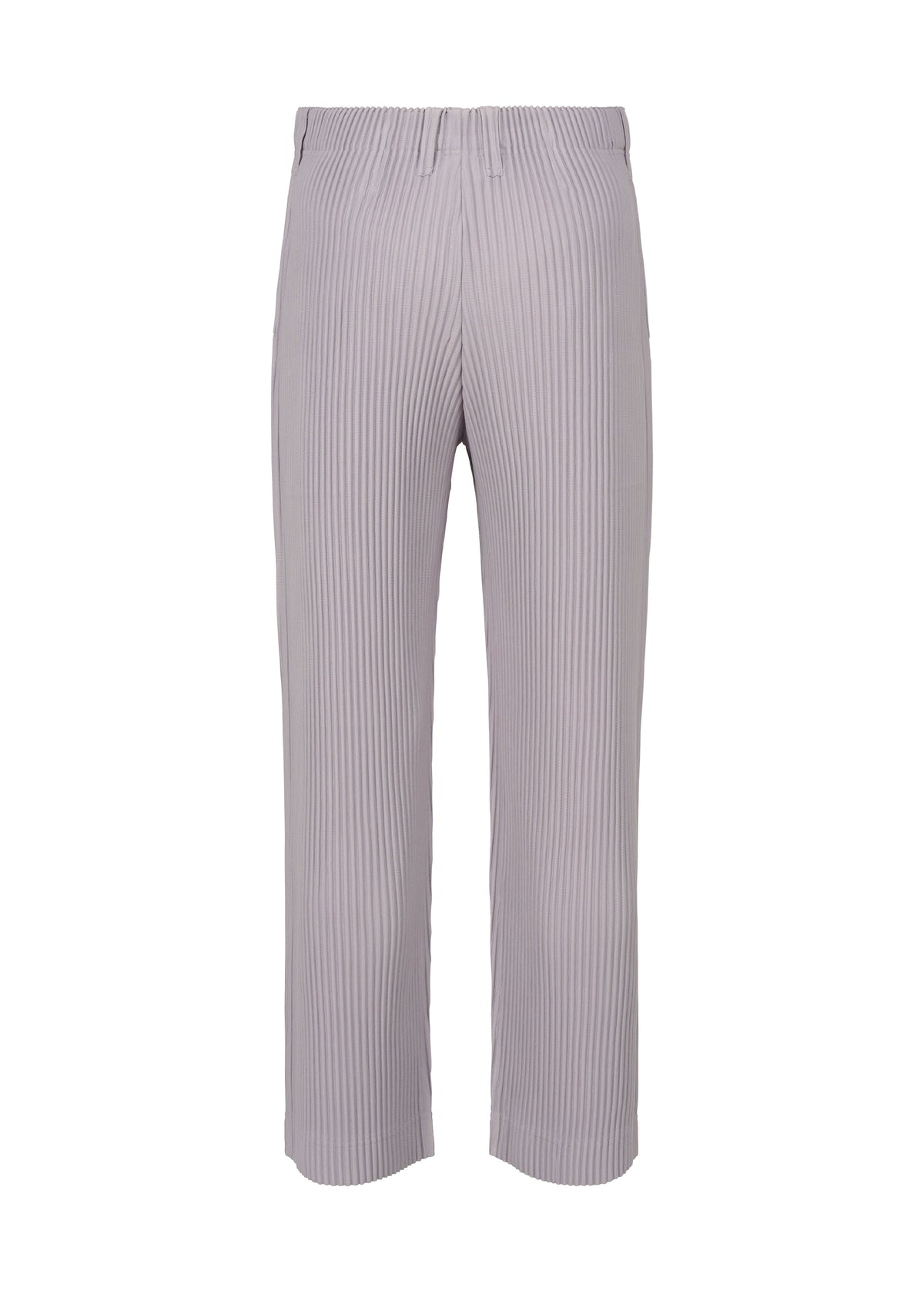 A detail shot of the HOMME PLISSÉ ISSEY MIYAKE TAILORED PLEATS 2 trousers.