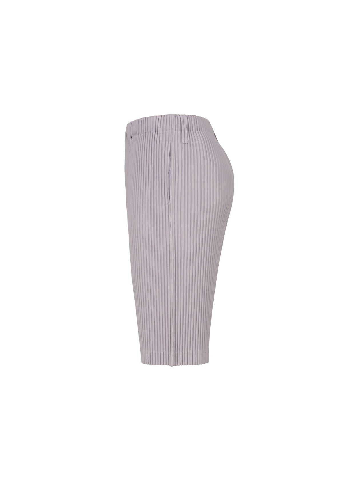 A detail shot of the HOMME PLISSÉ ISSEY MIYAKE TAILORED PLEATS 2 trousers.