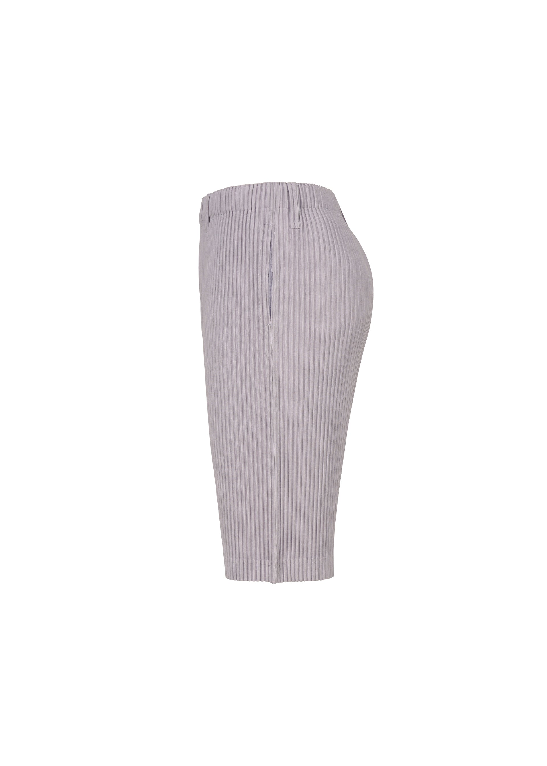 A detail shot of the HOMME PLISSÉ ISSEY MIYAKE TAILORED PLEATS 2 trousers.