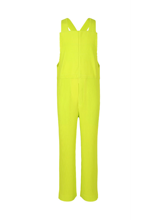 A product shot of the HOMME PLISSÉ ISSEY MIYAKE PLEATS BOTTOMS 1 jumpsuit in .