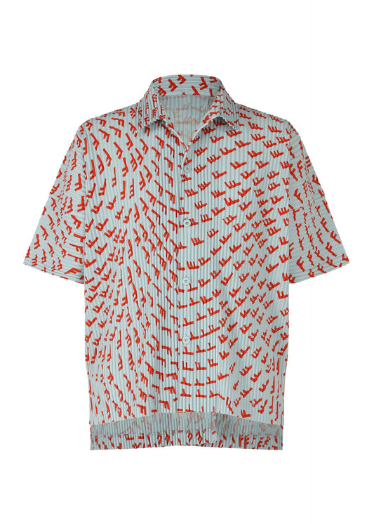 A product shot of the HOMME PLISSÉ ISSEY MIYAKE WIND SPEED shirt in .