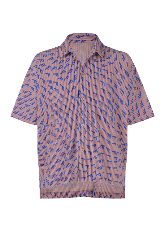 A product shot of the HOMME PLISSÉ ISSEY MIYAKE WIND SPEED shirt in .