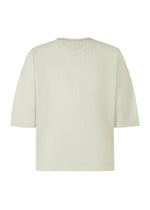 A product shot of the HOMME PLISSÉ ISSEY MIYAKE MC MARCH top in frosty grey (17).