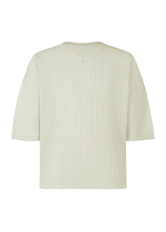 A product shot of the HOMME PLISSÉ ISSEY MIYAKE MC MARCH top in frosty grey (17).