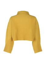 A detail shot of the HOMME PLISSÉ ISSEY MIYAKE MC JUNE top.
