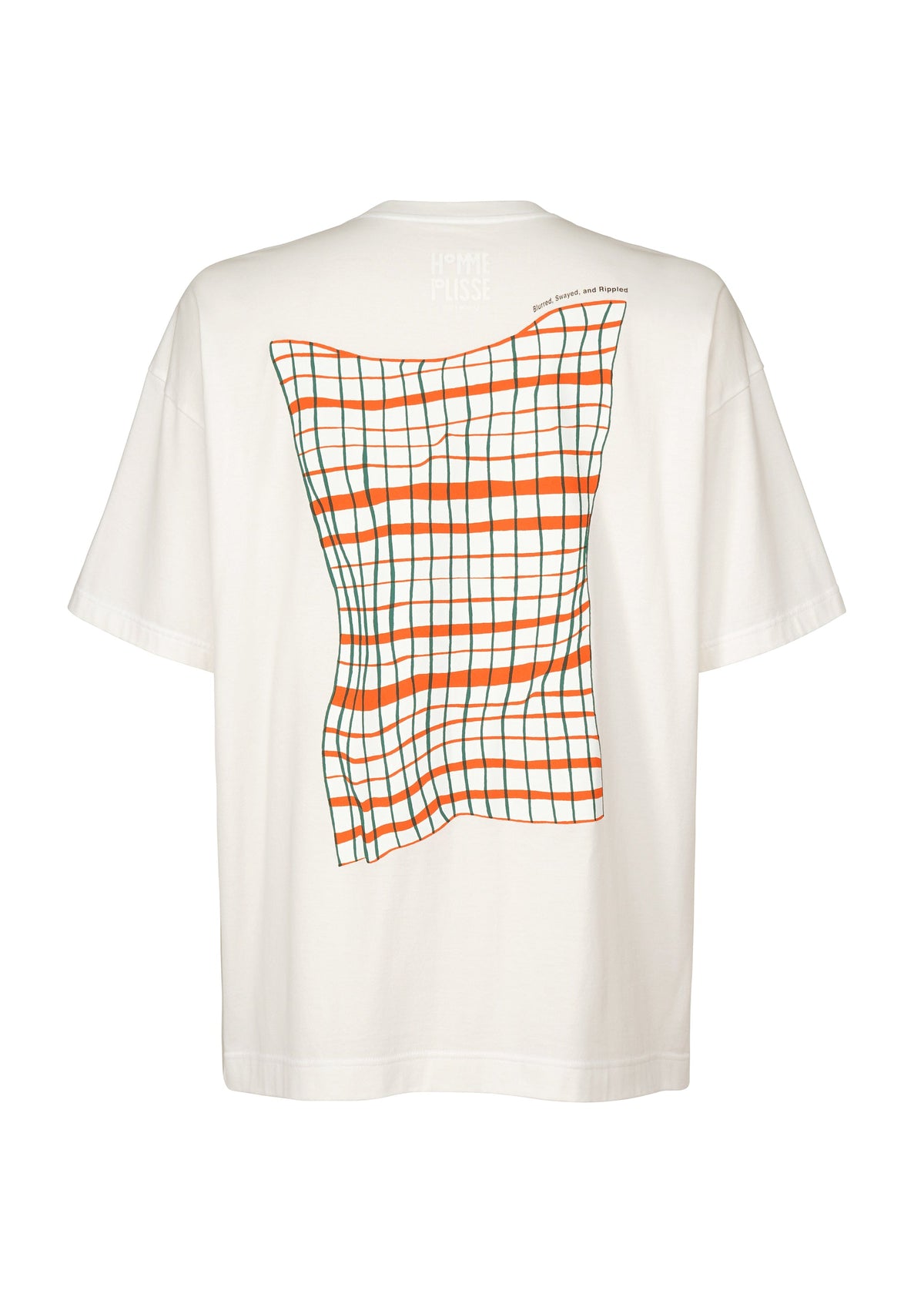 WINDSWEPT PLAID T-SHIRT Top White