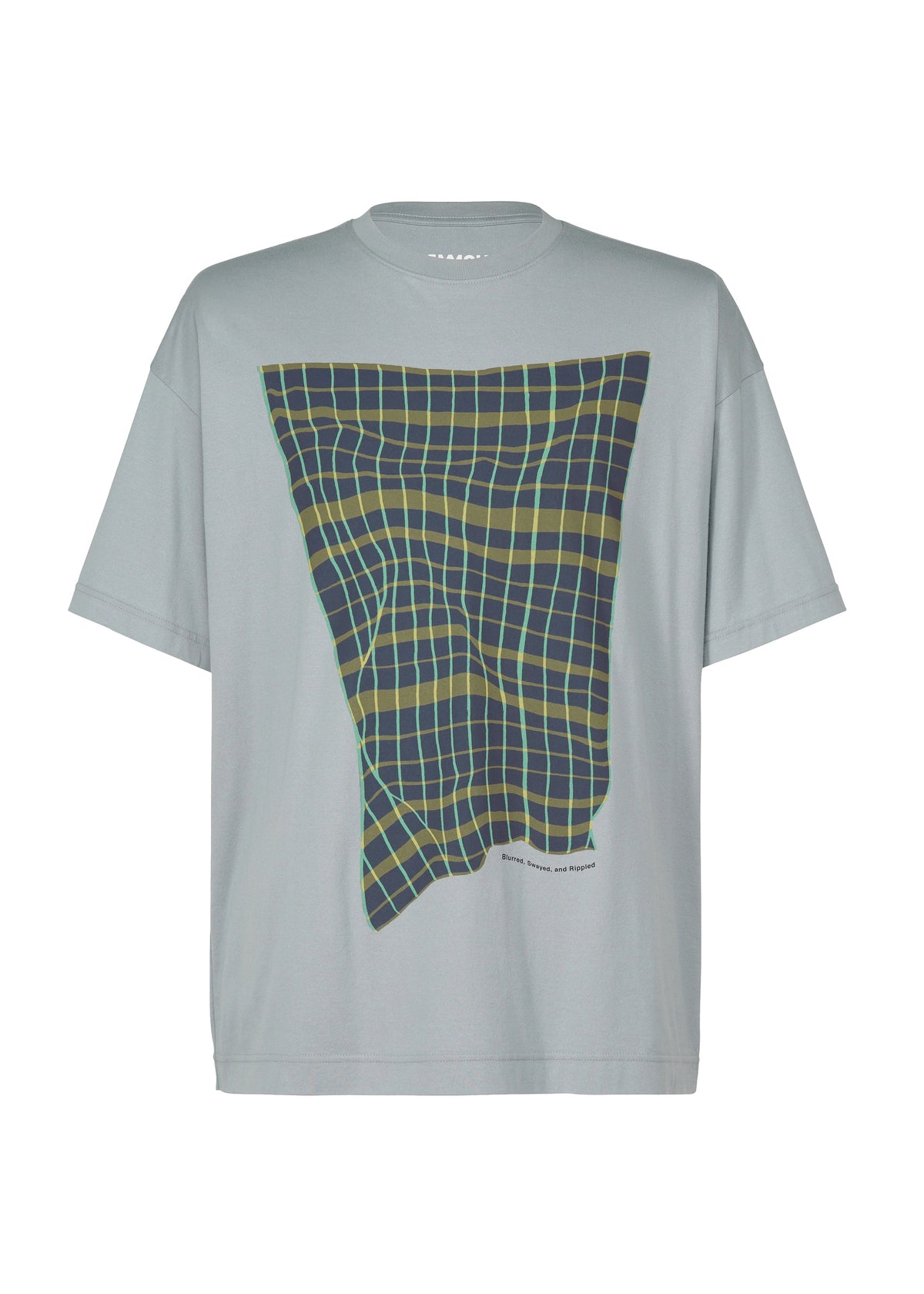 WINDSWEPT PLAID T-SHIRT Top White