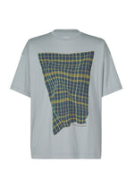 WINDSWEPT PLAID T-SHIRT Top Yellow