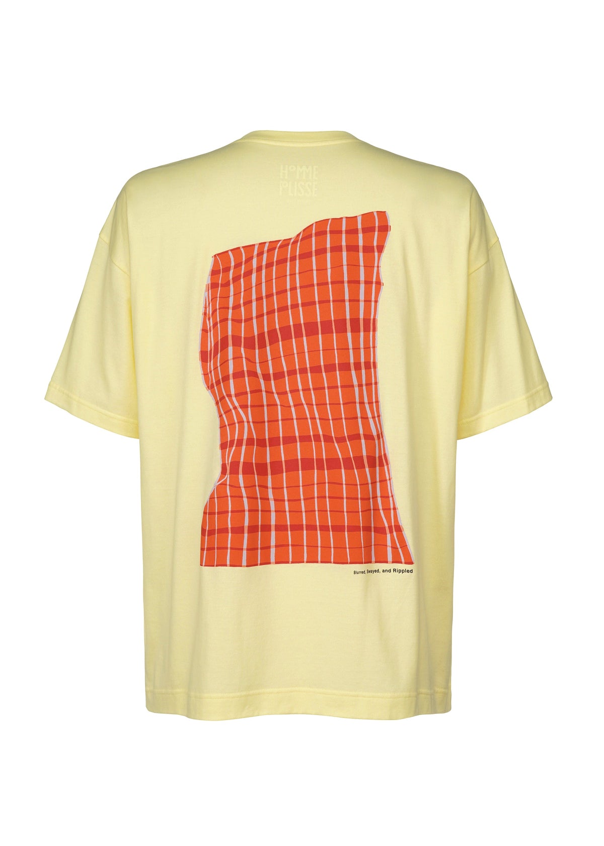 WINDSWEPT PLAID T-SHIRT Top Yellow