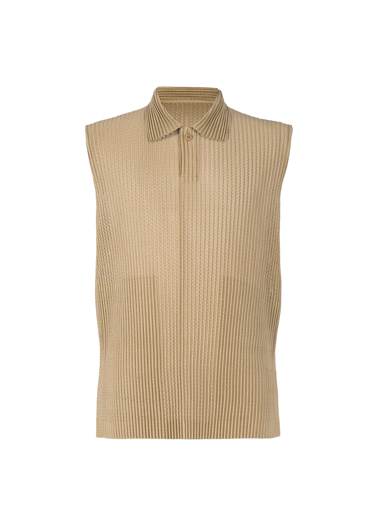A product shot of the HOMME PLISSÉ ISSEY MIYAKE LIGHT MESH shirt in .