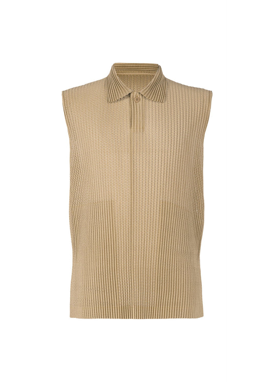 A product shot of the HOMME PLISSÉ ISSEY MIYAKE LIGHT MESH shirt in .