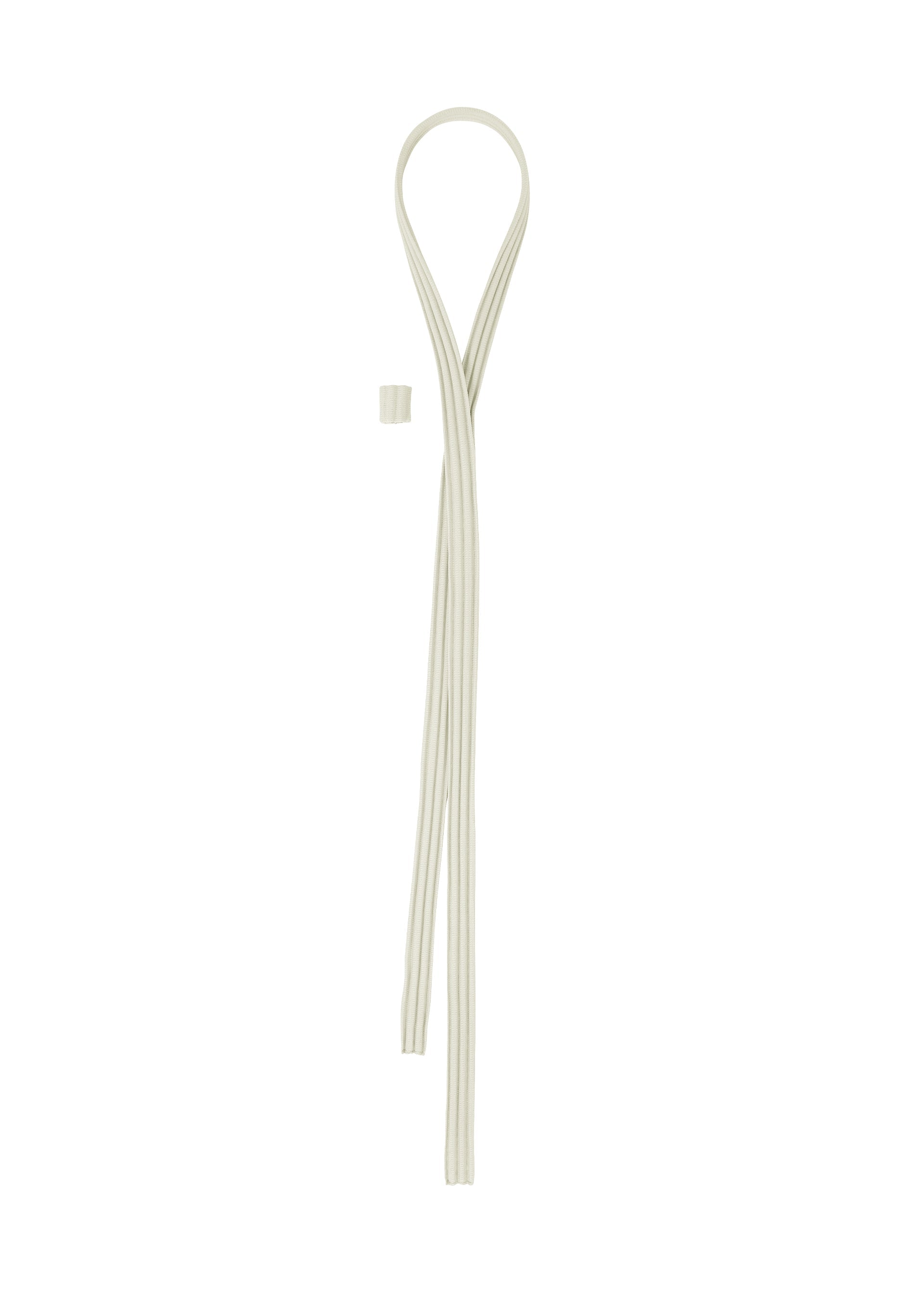 A detail shot of the HOMME PLISSÉ ISSEY MIYAKE PLEATS TIE tie.