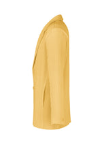 A detail shot of the HOMME PLISSÉ ISSEY MIYAKE KERSEY PLEATS jacket.