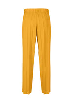 A detail shot of the HOMME PLISSÉ ISSEY MIYAKE EDGE ENSEMBLE trousers.