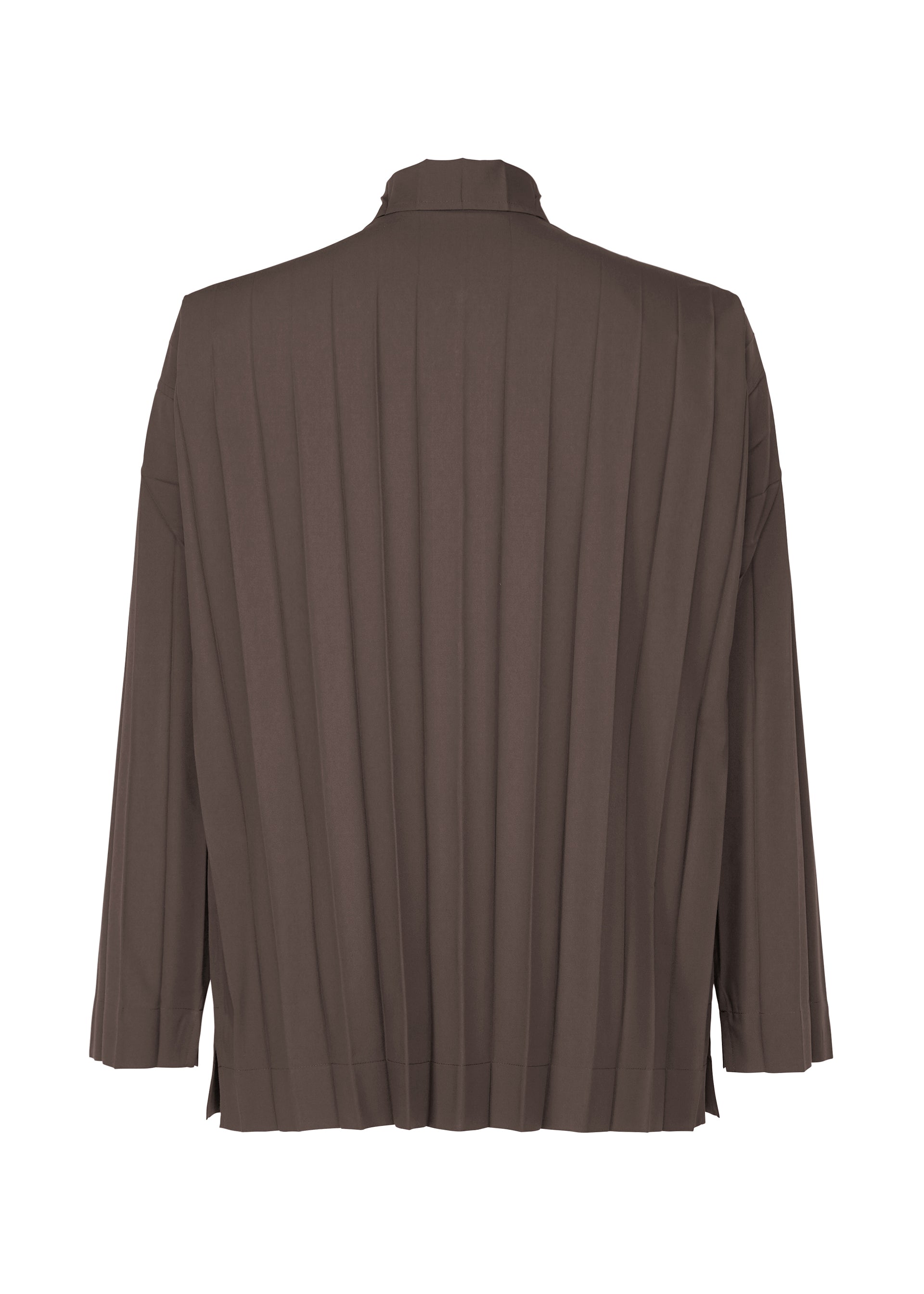 A detail shot of the HOMME PLISSÉ ISSEY MIYAKE EDGE SHIRT shirt.