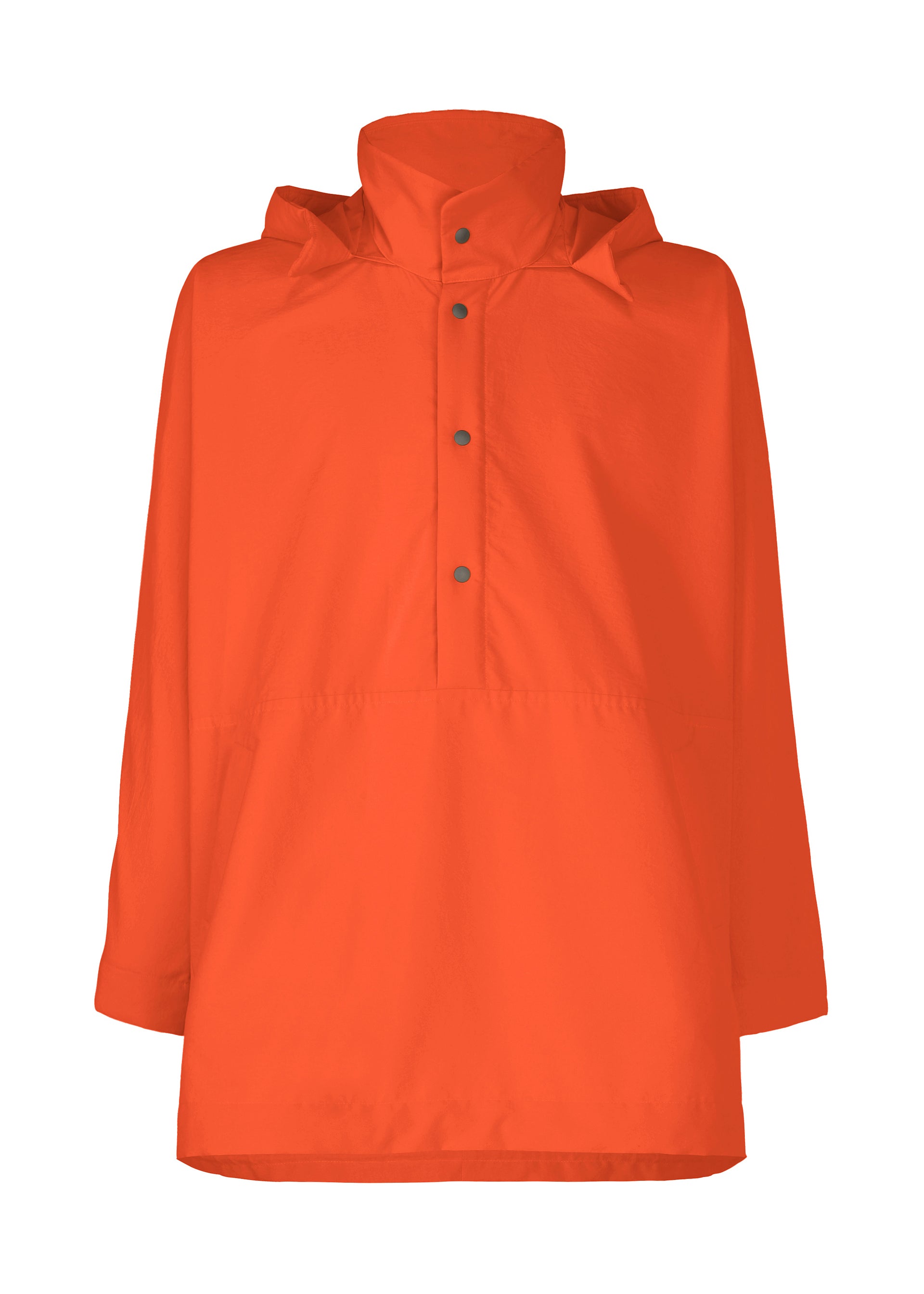 A product shot of the HOMME PLISSÉ ISSEY MIYAKE PADDED RIM SHIRT shirt in orange (32).