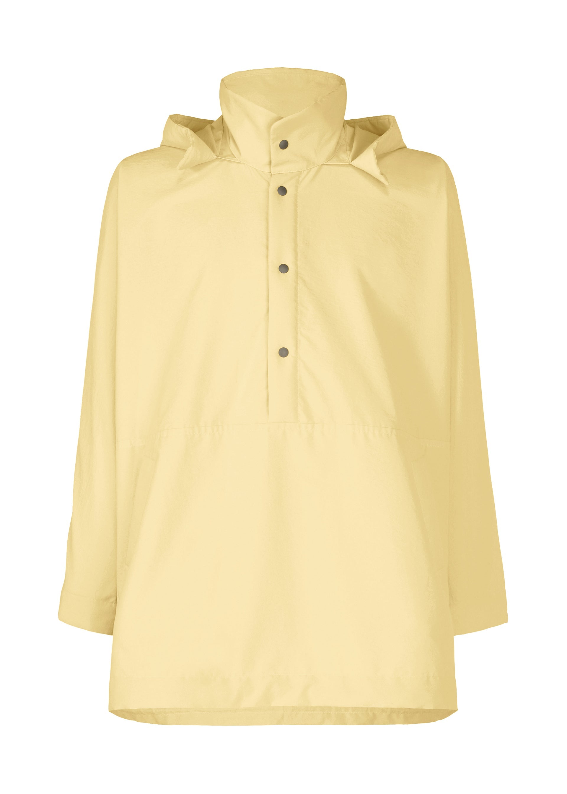 A product shot of the HOMME PLISSÉ ISSEY MIYAKE PADDED RIM SHIRT shirt in yellow (52).