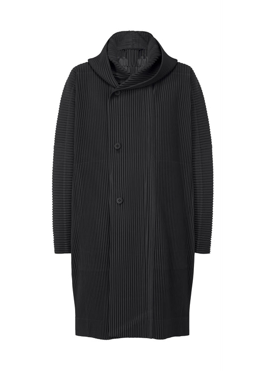 A product shot of the HOMME PLISSÉ ISSEY MIYAKE MONTHLY COLORS DECEMBER clothing in black (15).