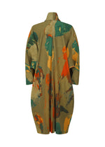 A detail shot of the HOMME PLISSÉ ISSEY MIYAKE PAINTED STONE clothing.