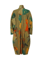 A detail shot of the HOMME PLISSÉ ISSEY MIYAKE PAINTED STONE clothing.