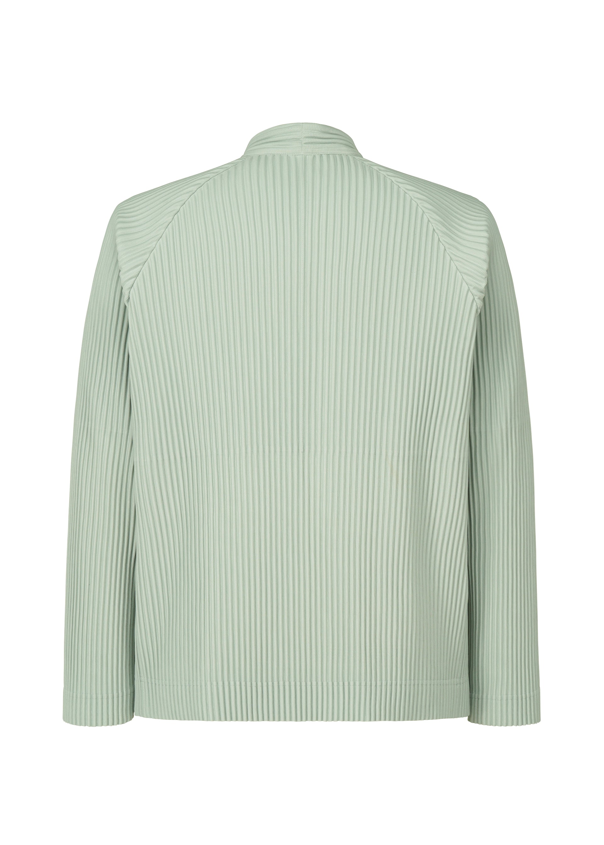 A detail shot of the HOMME PLISSÉ ISSEY MIYAKE QUARRY jacket.