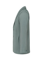 A detail shot of the HOMME PLISSÉ ISSEY MIYAKE TAILORED PLEATS 1 jacket.