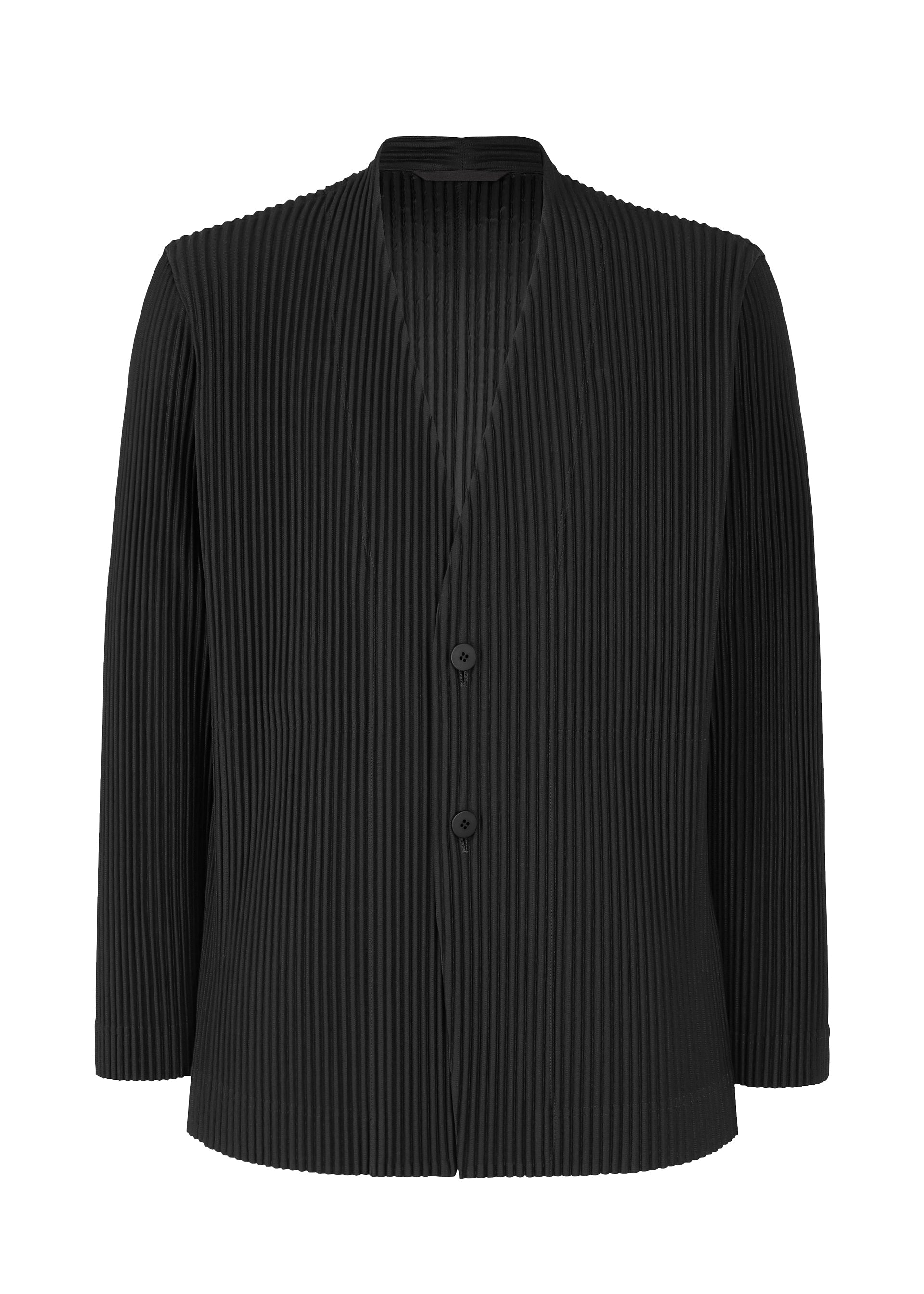 A product shot of the HOMME PLISSÉ ISSEY MIYAKE TAILORED PLEATS 2 clothing in black (15).
