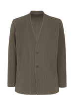 A product shot of the HOMME PLISSÉ ISSEY MIYAKE TAILORED PLEATS 2 clothing in mudstone grey (17).