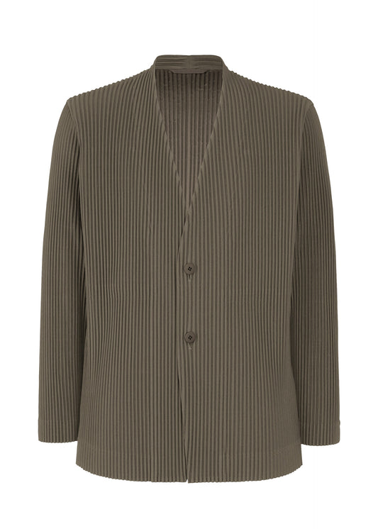 A product shot of the HOMME PLISSÉ ISSEY MIYAKE TAILORED PLEATS 2 clothing in mudstone grey (17).