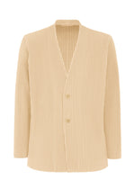 A product shot of the HOMME PLISSÉ ISSEY MIYAKE TAILORED PLEATS 2 clothing in cobble beige (43).