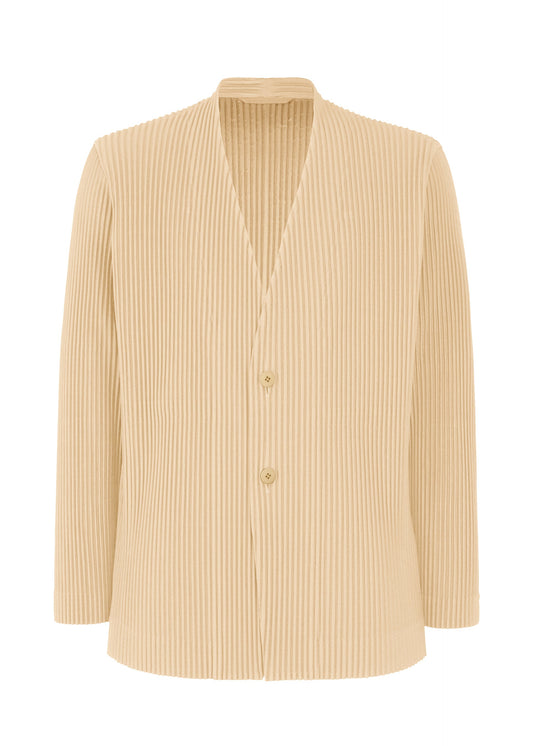 A product shot of the HOMME PLISSÉ ISSEY MIYAKE TAILORED PLEATS 2 clothing in cobble beige (43).
