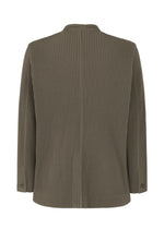 A detail shot of the HOMME PLISSÉ ISSEY MIYAKE TAILORED PLEATS 2 clothing.