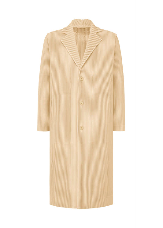 A product shot of the HOMME PLISSÉ ISSEY MIYAKE TAILORED PLEATS 2 clothing in cobble beige (43).