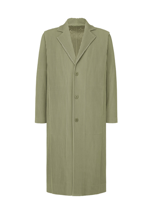 A product shot of the HOMME PLISSÉ ISSEY MIYAKE TAILORED PLEATS 2 clothing in mangan green (64).