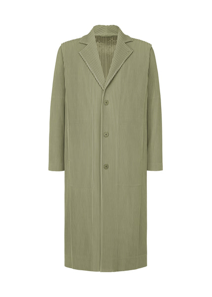 TAILORED PLEATS 2 Long Jacket Mangan Green – The official ISSEY