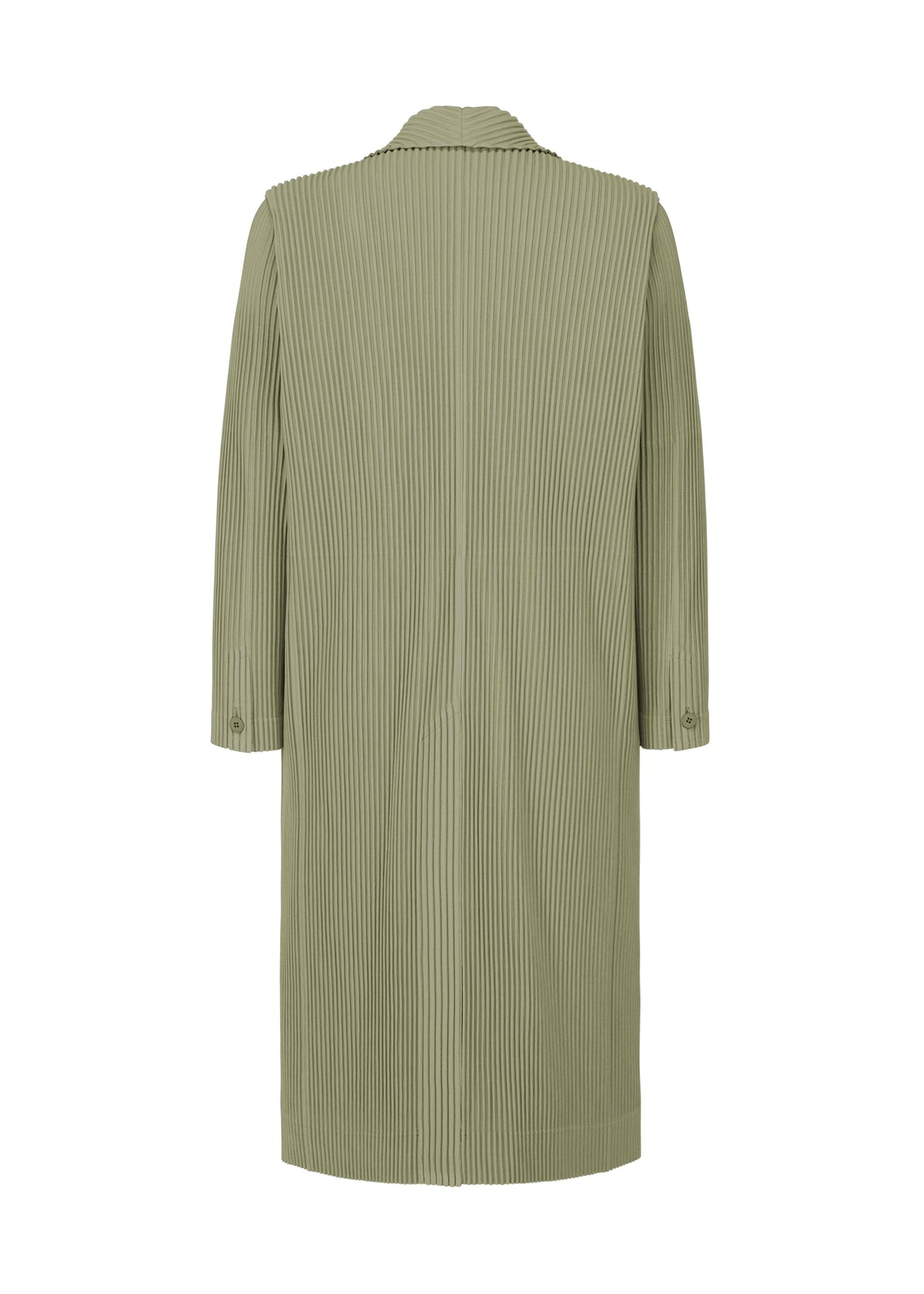 A detail shot of the HOMME PLISSÉ ISSEY MIYAKE TAILORED PLEATS 2 clothing.