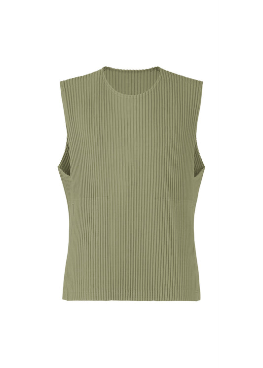 A product shot of the HOMME PLISSÉ ISSEY MIYAKE TAILORED PLEATS 2 clothing in mangan green (64).