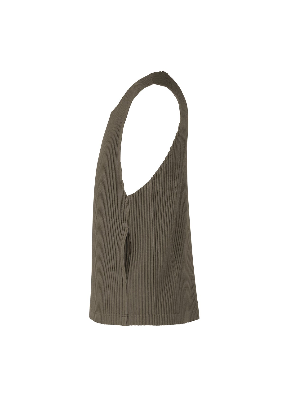 A detail shot of the HOMME PLISSÉ ISSEY MIYAKE TAILORED PLEATS 2 clothing.