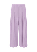 A product shot of the HOMME PLISSÉ ISSEY MIYAKE MONTHLY COLORS DECEMBER clothing in rhyolite purple (82).