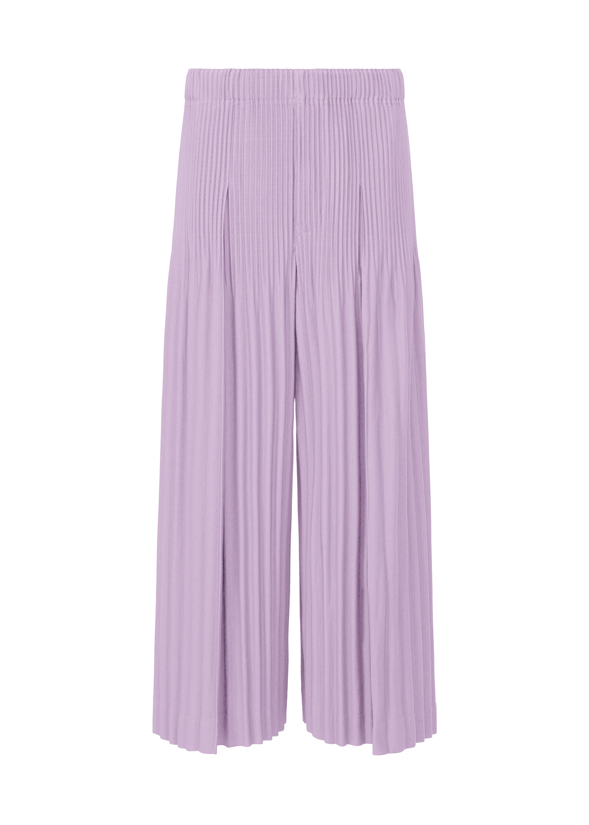 A product shot of the HOMME PLISSÉ ISSEY MIYAKE MONTHLY COLORS DECEMBER clothing in rhyolite purple (82).