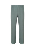 A product shot of the HOMME PLISSÉ ISSEY MIYAKE TAILORED PLEATS 1 trousers in slate blue (71).