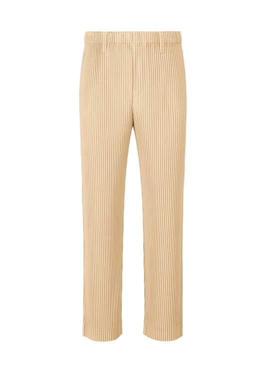 A product shot of the HOMME PLISSÉ ISSEY MIYAKE TAILORED PLEATS 2 clothing in cobble beige (43).