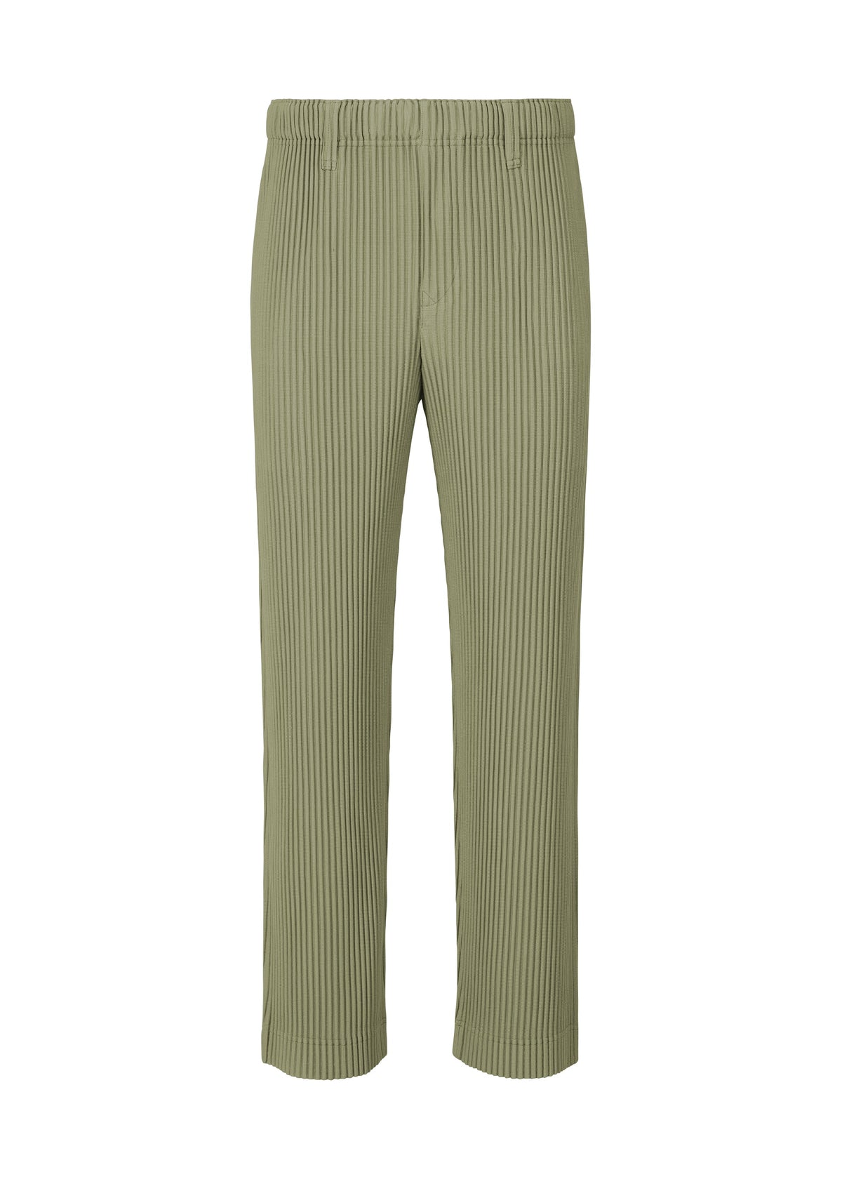 A product shot of the HOMME PLISSÉ ISSEY MIYAKE TAILORED PLEATS 2 clothing in mangan green (64).