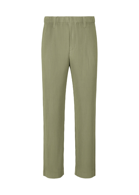 A product shot of the HOMME PLISSÉ ISSEY MIYAKE TAILORED PLEATS 2 clothing in mangan green (64).