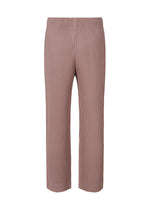 A detail shot of the HOMME PLISSÉ ISSEY MIYAKE WICKERWORK MESH trousers.