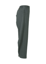 A detail shot of the HOMME PLISSÉ ISSEY MIYAKE ANGULAR STONE trousers.