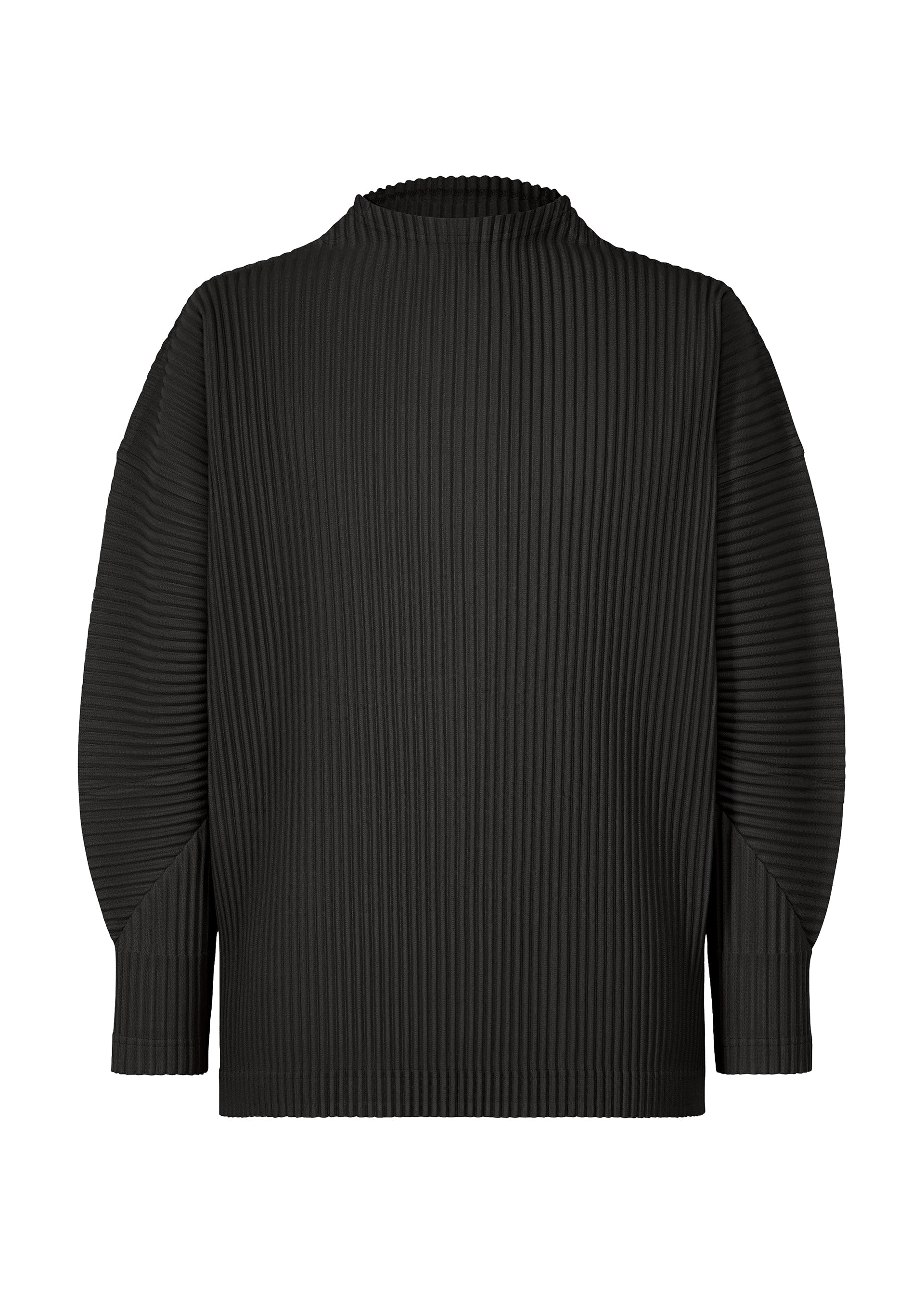 A product shot of the HOMME PLISSÉ ISSEY MIYAKE MONTHLY COLORS DECEMBER clothing in black (15).