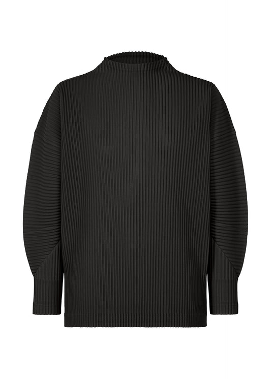 A product shot of the HOMME PLISSÉ ISSEY MIYAKE MONTHLY COLORS DECEMBER clothing in black (15).