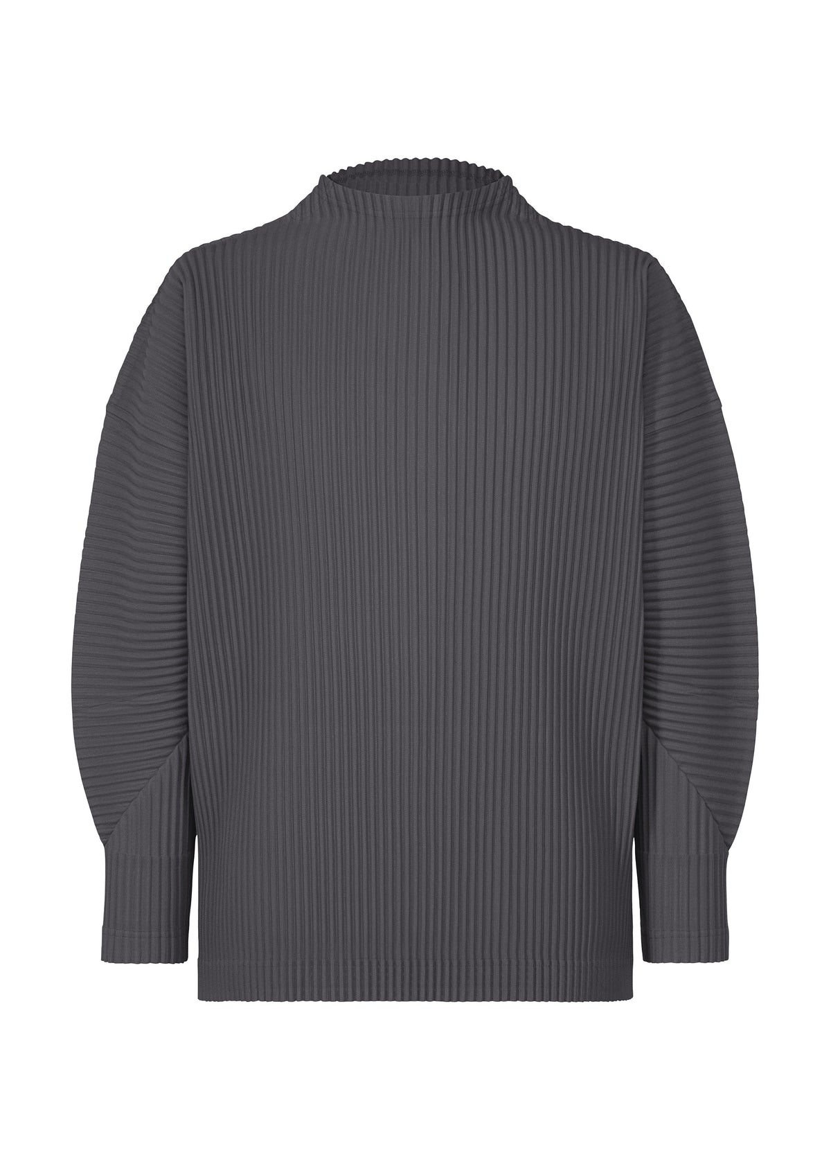 A product shot of the HOMME PLISSÉ ISSEY MIYAKE MONTHLY COLORS DECEMBER clothing in septarian blue (76).