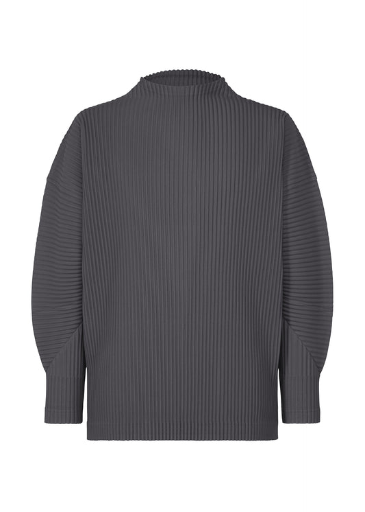 A product shot of the HOMME PLISSÉ ISSEY MIYAKE MONTHLY COLORS DECEMBER clothing in septarian blue (76).